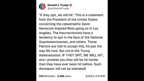4:50 Pres Trump to file lawsuit vs california liberal satanic democrat cult klan gov gavin newscum