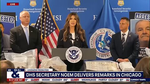 DHS Sec. Noem on crackdown of migrants