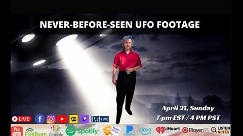 NEVER-BEFORE-SEEN UFO FOOTAGE