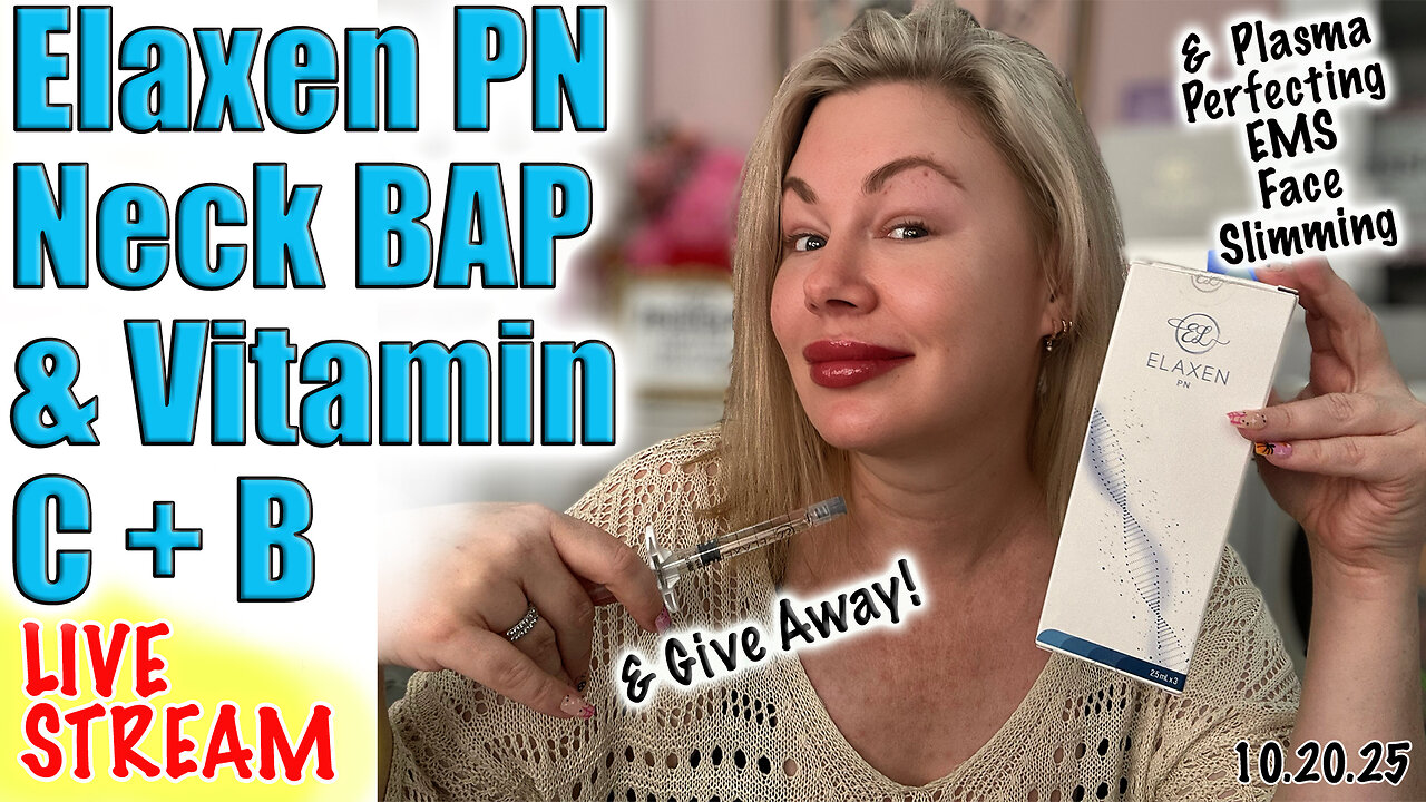 Live Elaxen PN Neck BAP & Vitamin C + B, also GIVE AWAY! AceCosm and code Jessica10 Saves