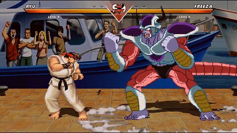 RYU vs FREEZA - (Hardest AI)