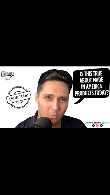 It this True about Made in America Products Today?