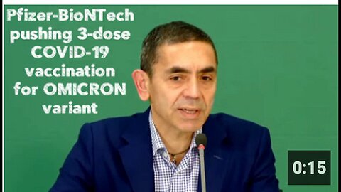 "Pfizer-BioNTech Advocates 3-Dose COVID-19 Vaccination Against Omicron Variant"