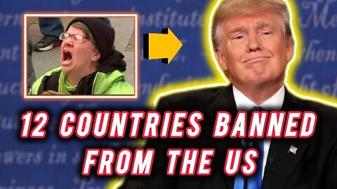 🚩 Trump bans citizens entering the US from 12 countries - Europe needs to follow