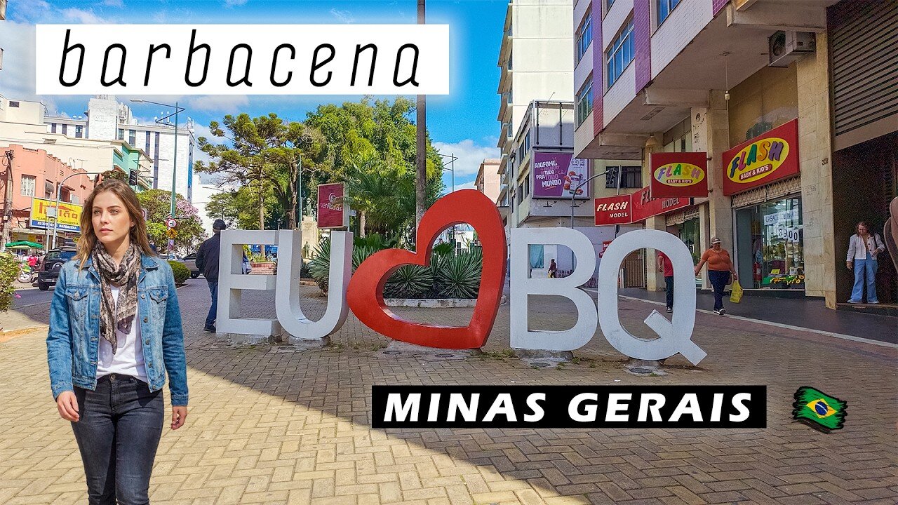 Walking in Barbacena — Minas Gerais, Brazil 🇧🇷 【 4K UHD 】