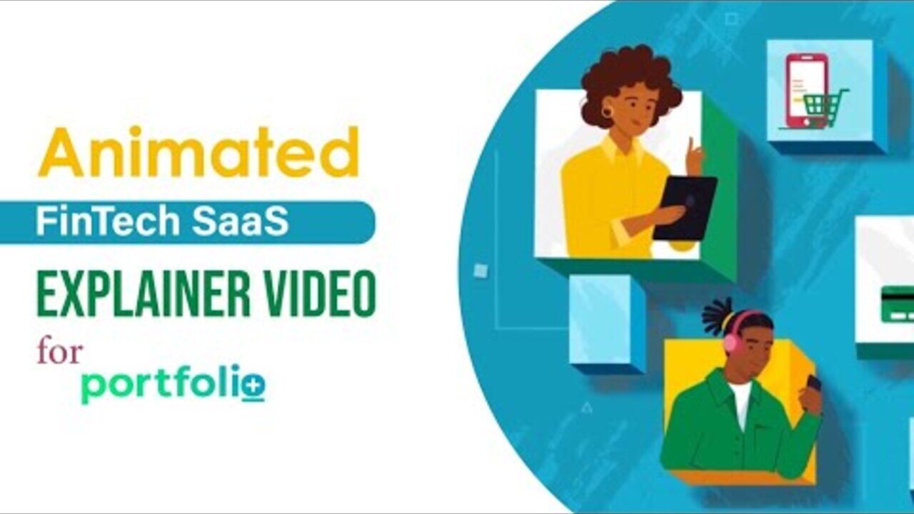 Portfolio+ FinTech Animation | MotionGility | Cloud-First Financial Explainer Video