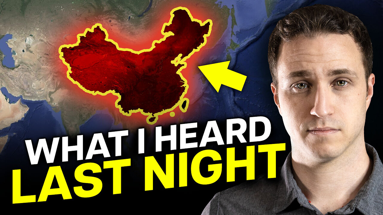 What God Told Me Last Night about China. (this is big)