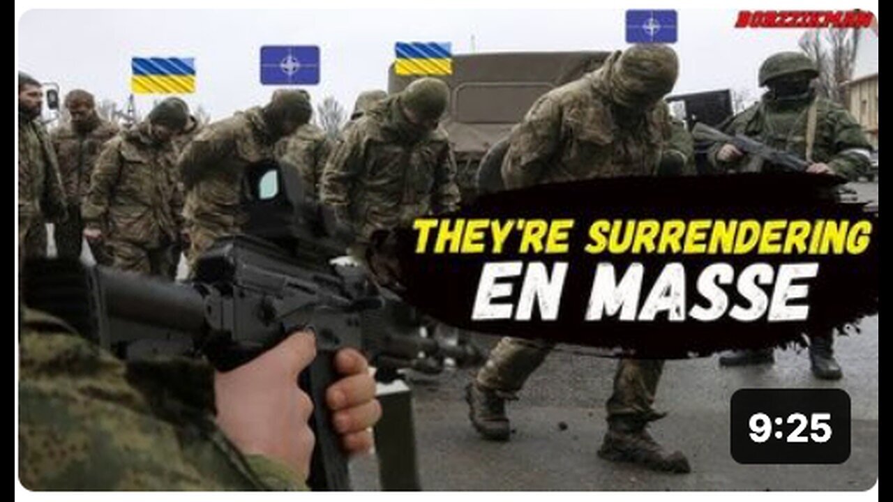 "Total Collapse in Kursk: Ukrainian Soldiers and Mercenaries Start Massive Surrender"