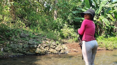 CHALLENGE - Dare to test your courage by setting a fish trap and try on haul