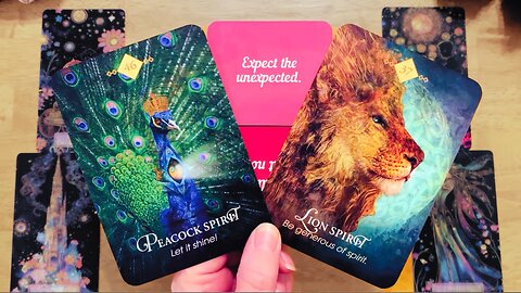 EXPECT THE UNEXPECTED!!! THIS PERSON IS ABOUT TO SHOW UP FOR YOU!! 😍 (LOVE TAROT CARD READING)