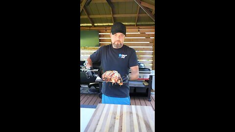 French Onion Stuffed Pork Loin