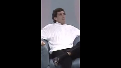 Ayrton Senna falando sobre o que é viver no exterior