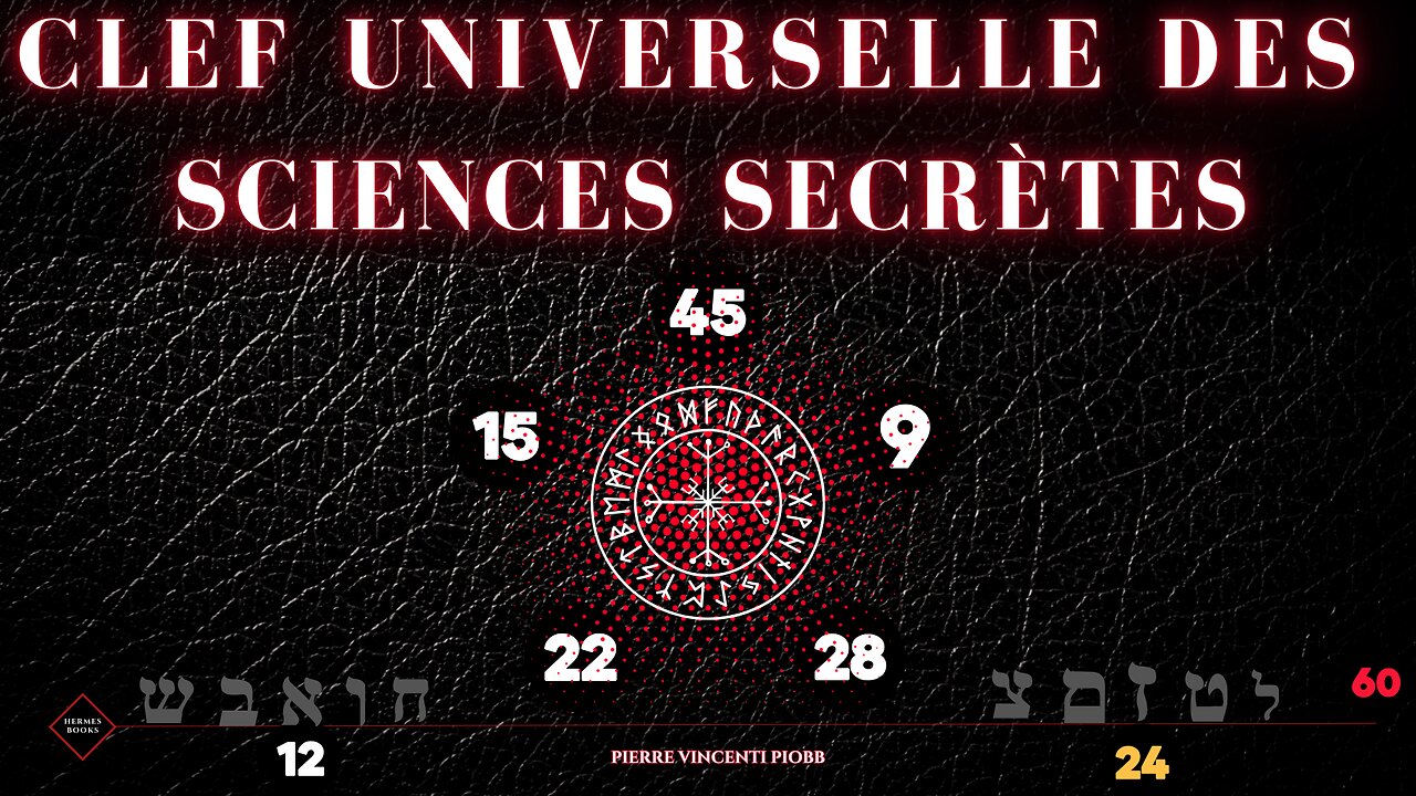 Clef Universelle des Sciences Secrètes de Pierre Vincenti Piobb | LIVRE AUDIO (Partie 1)