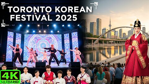 【4K】Korean 🇰🇷 Toronto Biggest culture Party in Canada 🇨🇦
