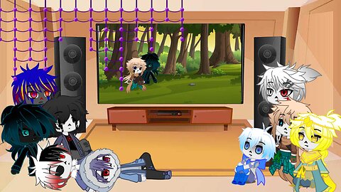 Sans AUs react to Ink and Blue || Sans AU || Reaction video