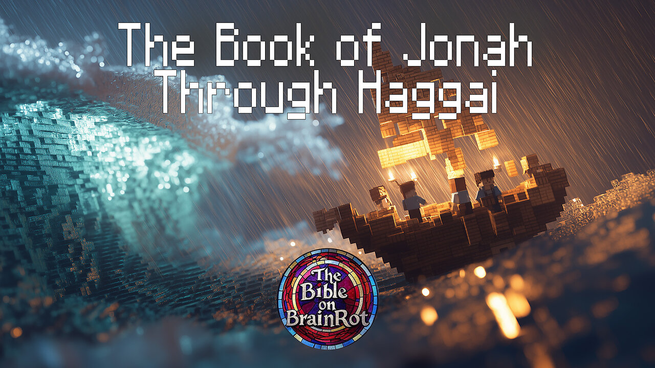 The Book of Jonah through Haggai FULL (12 hour Loop) | The Bible on BrainRot