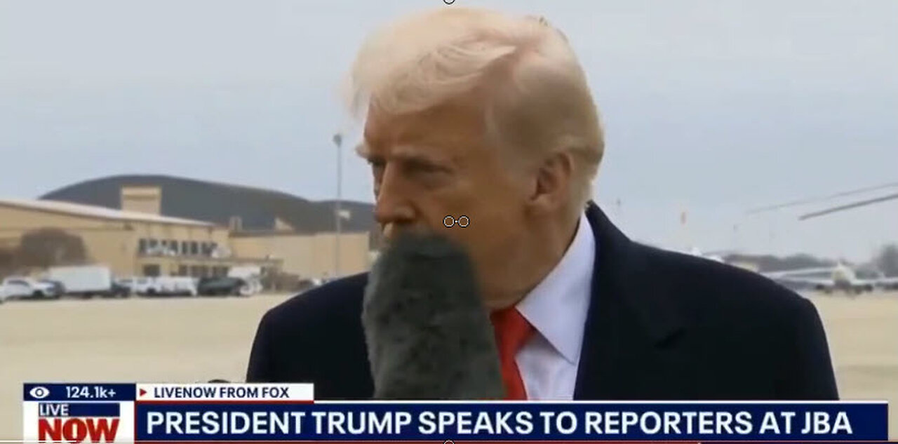 REPORTER HITS TRUMP IN FACE!