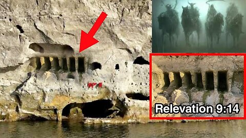 "Mysterious Tunnel Appears as Euphrates River Dries Up (Sep 21st, 2022)"