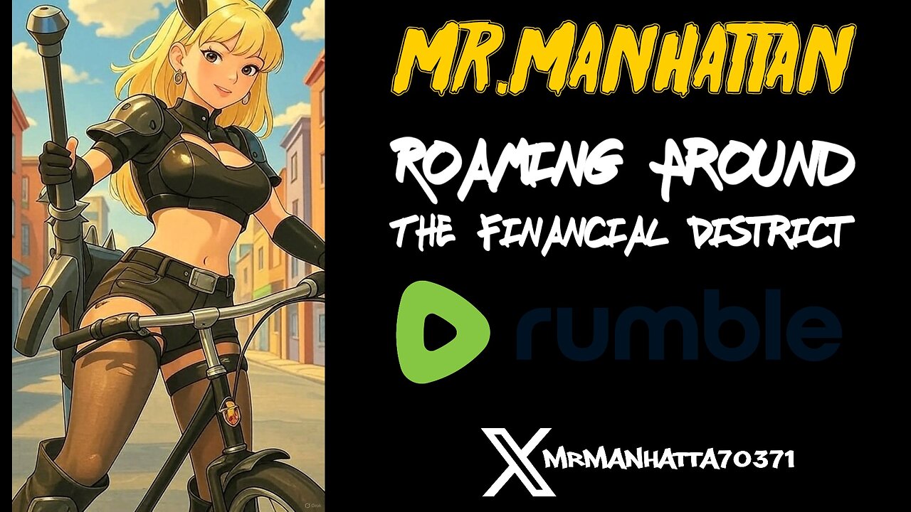 Mr.Manhattan Roaming Around The Financial District