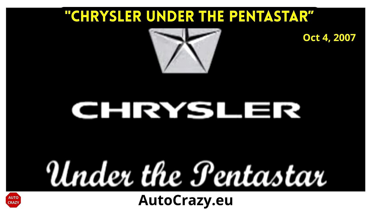 Chrysler News Recap | Under the Pentastar: October 4, 2007 | Weekly Update
