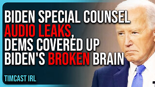 Biden Special Counsel Audio LEAKS, Democrats COVERED UP Biden's Broken Brain