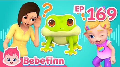 Sounds All Around | Song for Kids | Bebefinn Nursery Rhymegs