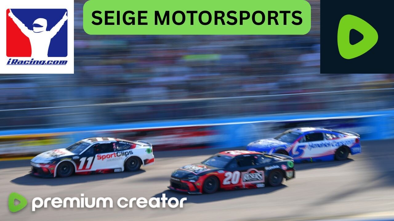 🔴Saturday iRacing Seige, Xfinity Coverage from Phoenix Raceway🏁!