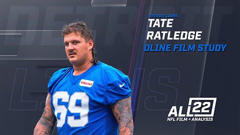 TATE RATLEDGE & MANU GIOVANNI FILM STUDY - DETROIT LIONS OLINE BREAKDOWN