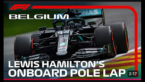 FORMULA 1 : Most satisfying onboard ever with sir Lewis Hamilton 🔥🔥🔥🚨