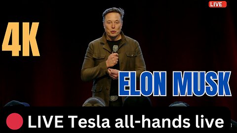 🔴 LIVE Tesla all-hands live presentation | TESLA WITH ELON MUSK LIVE NOW | New Model Y in 60 seconds