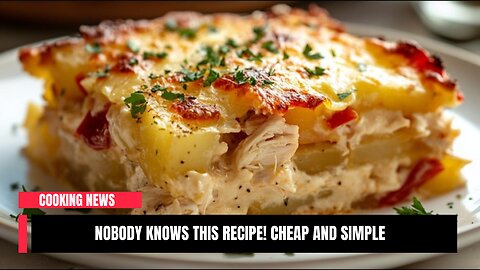 A casserole that drives everyone mad! Nobody knows this recipe! Cheap and simple