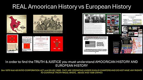 REAL AMERICAN HISTORY VS EUROPEAN AKA BLACK ROCK AKA USA INC AKA VA CO OF LONDON FAKE NEWS