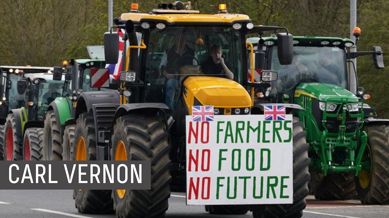 UK first farming STRIKE