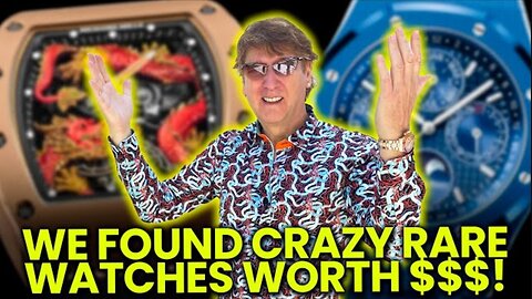 INSANE 1-OF-1 LUXURY WATCHES WORTH MILLIONS!!