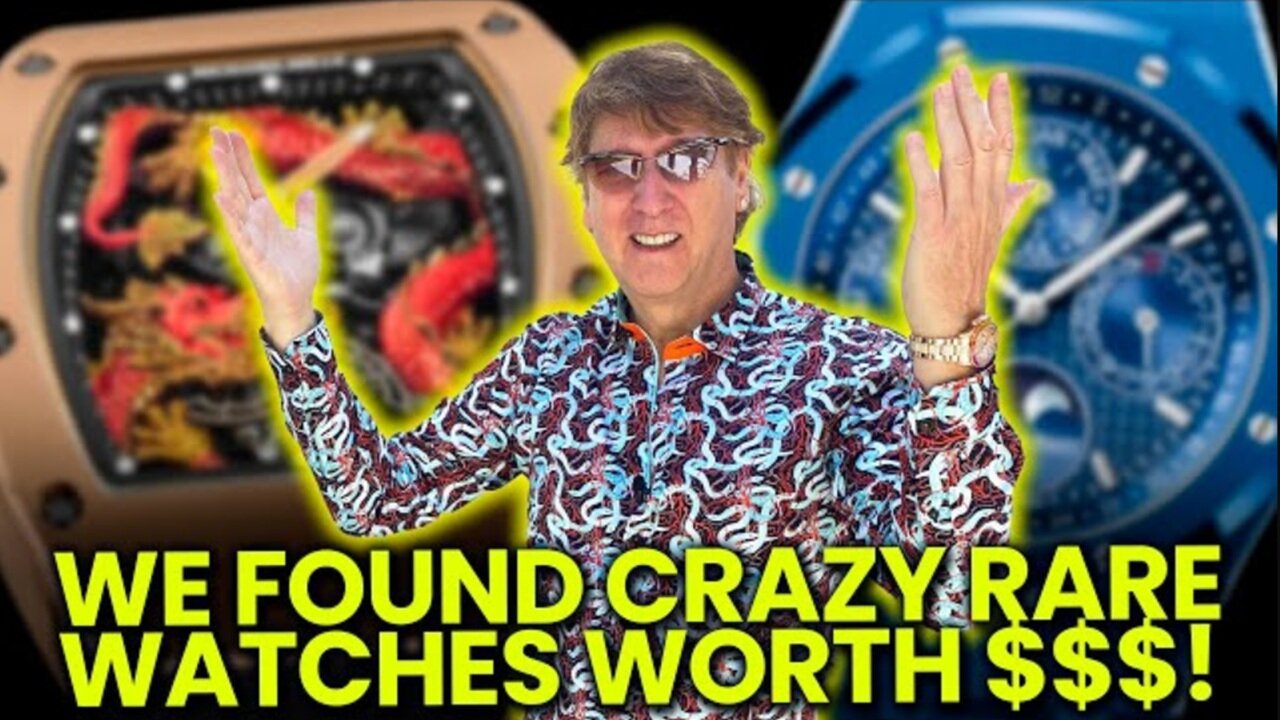INSANE 1-OF-1 LUXURY WATCHES WORTH MILLIONS!!
