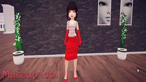 I designed a TERRIFIC Japanese outfit on Roblox MAKEUP IDOL!