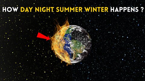How Day Night Summer Winter Occurs