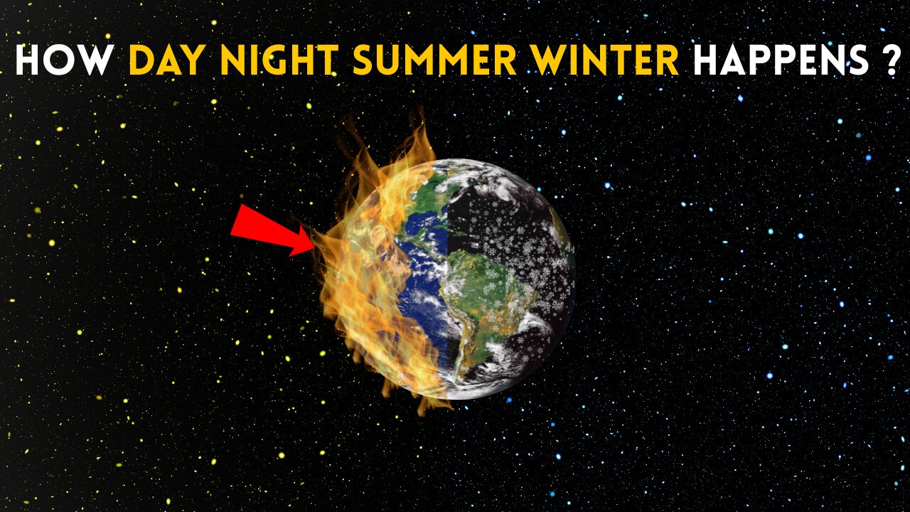 How Day Night Summer Winter Occurs