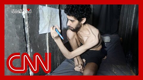 'A human skeleton, buried alive': Brother of emaciated Israeli hostage speaks to CNN