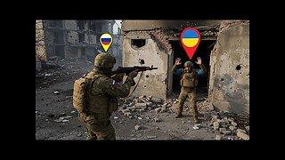 Brutal Street Combat in Bakhmut—GoPro Footage of Close-Range Firefight!