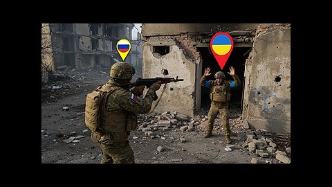 Brutal Street Combat in Bakhmut—GoPro Footage of Close-Range Firefight!