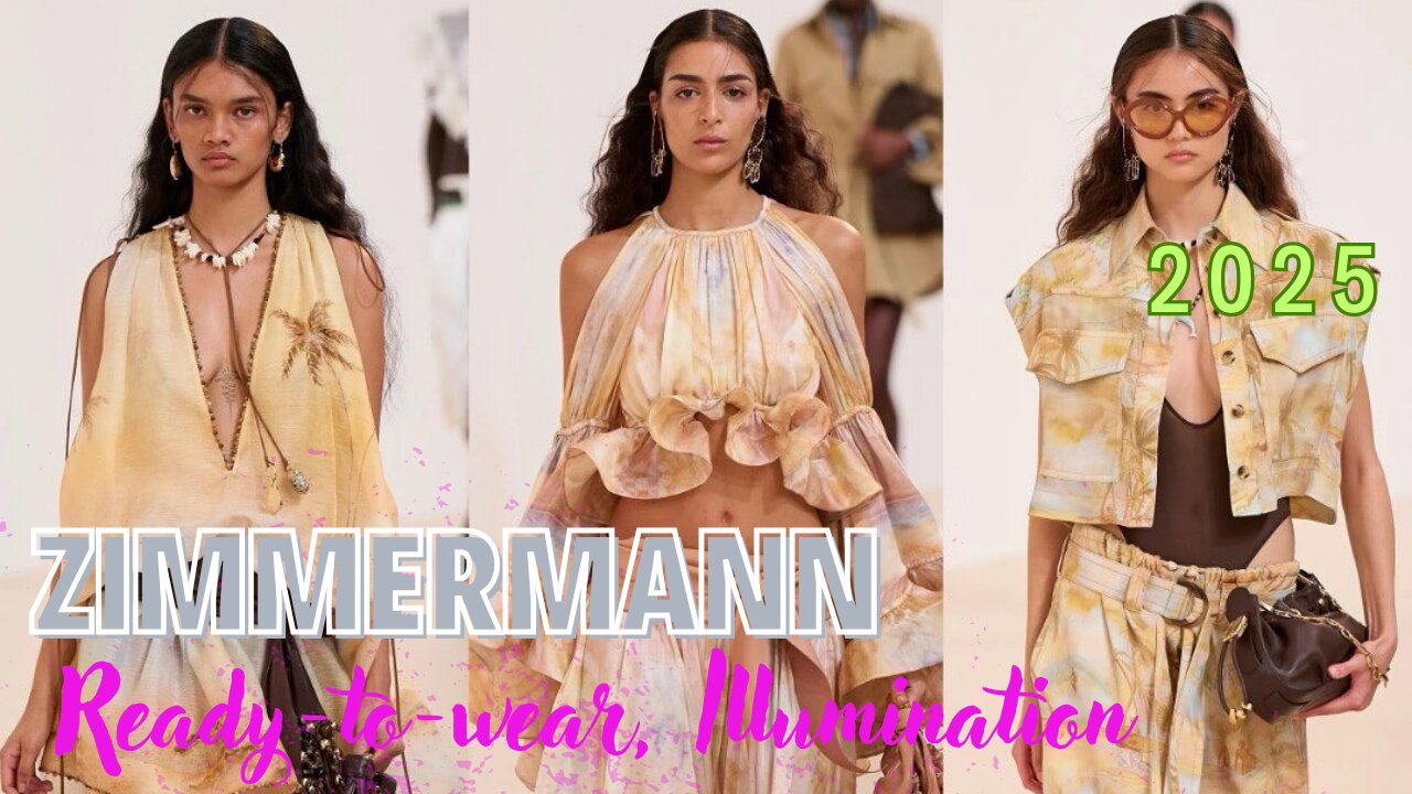 ZIMMERMANN Spring 2025 Ready-to-wear, Illumination