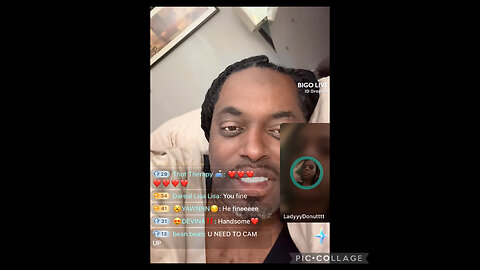 DROSKI TRIES TO HOOK HIS FATHER UP W/ A SUPPORTER! BIGO LIVE