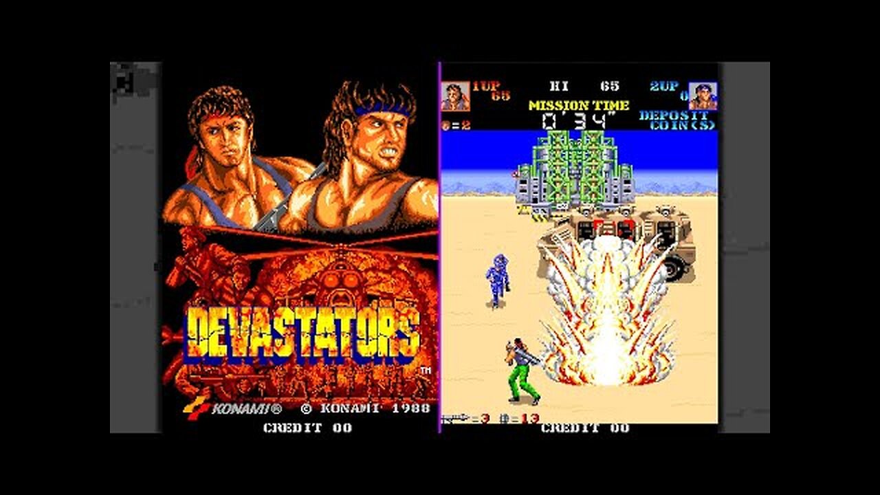 Devastators Longplay (Arcade) [QHD]