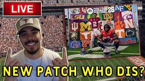 GENERATIONAL CFB26 PATCH?! *NEW OFFENSE: AIR RAID*
