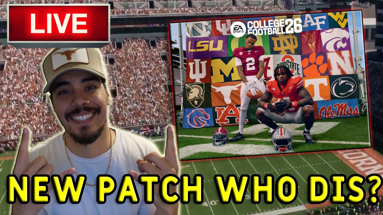 GENERATIONAL CFB26 PATCH?! *NEW OFFENSE: AIR RAID*