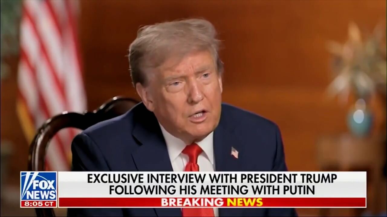 Donald Trump v exkluzivním interview po skončení summitu naznačil, že překážkou míru je Zelenský!