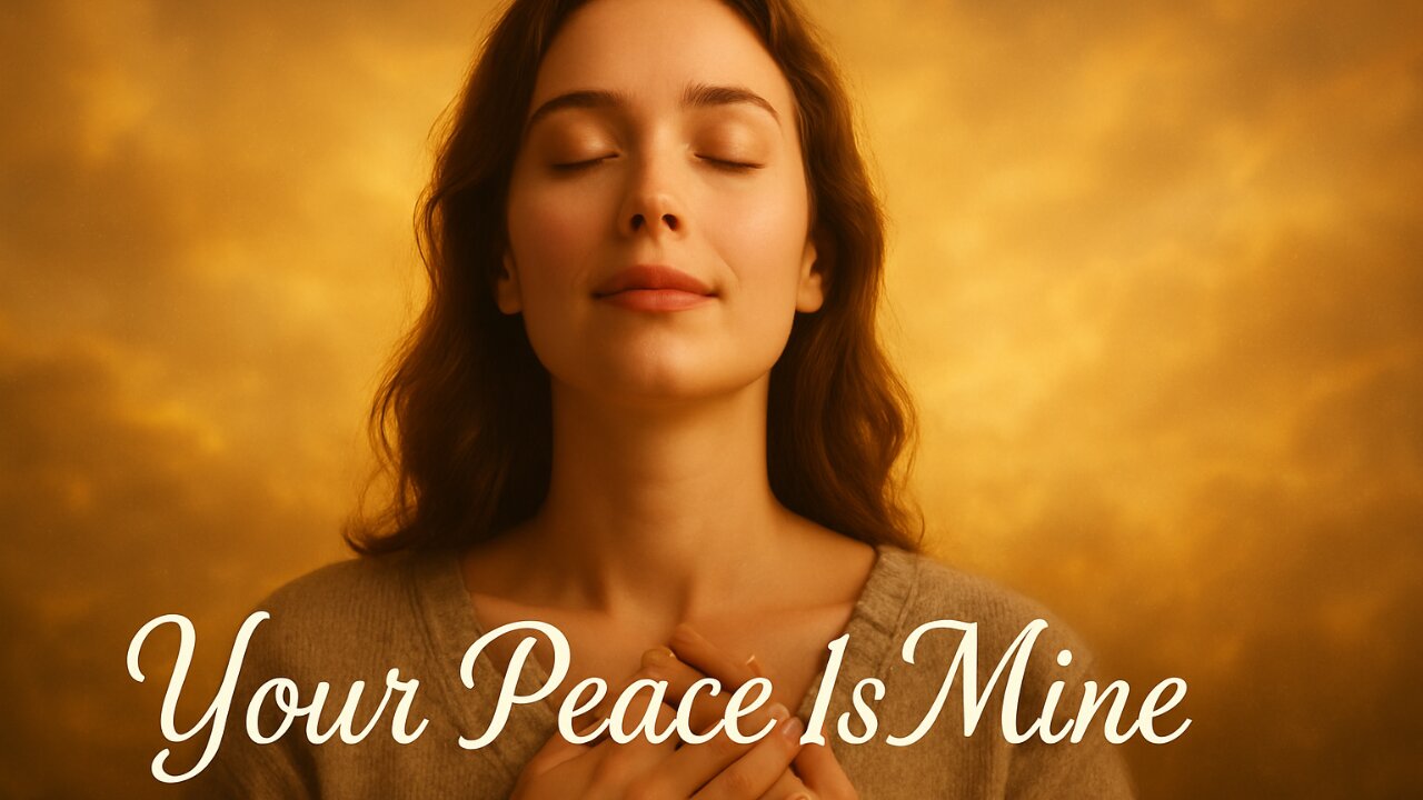 This Worship Song BREAKS Anxiety | “Your Peace Is Mine” (John 14:27)