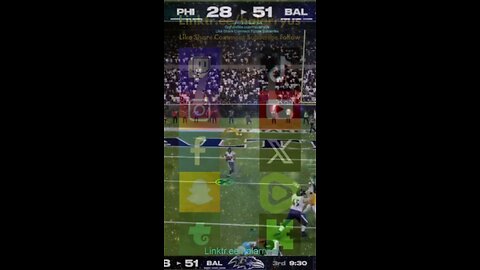 BAL 57 vs PHI 28 #AllMadden #Madden25 #NFLmadden #madden