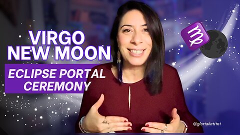 Virgo New Moon Ceremony 🌑 Eclipse Season Portal | Guided Ritual & Energy Cleanse